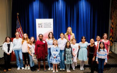 Poster Contest Winners Honored at Annapolis Reception