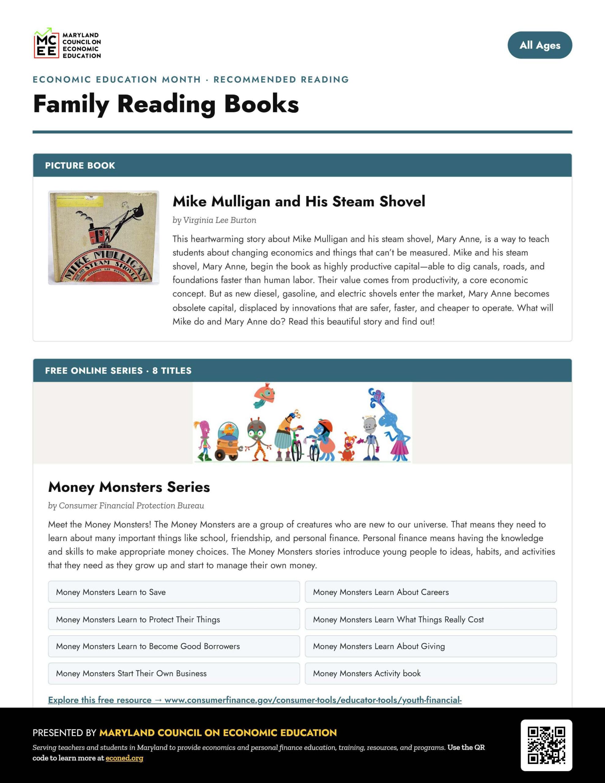 Family Reading Books