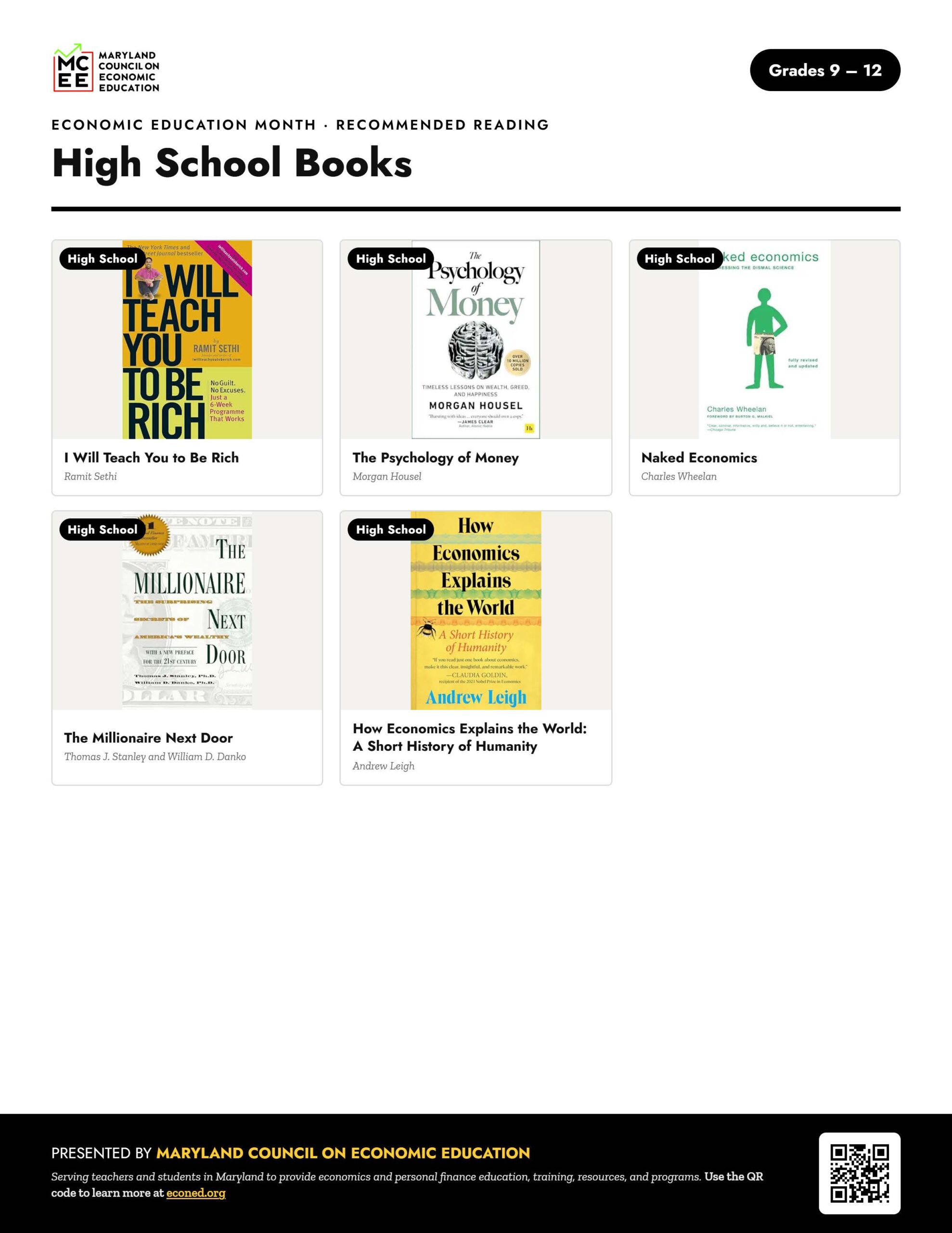 High School Books